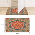 thumbnail image 6 of Bohemian Orange Ethnic Retro Patterned Carpet Welcome Doormat for Indoor/Outdoor Entrance Bohemian Orange Ethnic Retro Patterned Carpet Decoration Door Mat Kitchen Door Mat Bedroom Doormat 17x30 Inch, 6 of 6