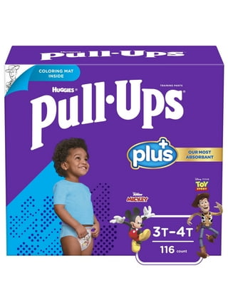 Pull-Ups New Leaf Boys' Potty Training Pants, 3T-4T, 68 Ct