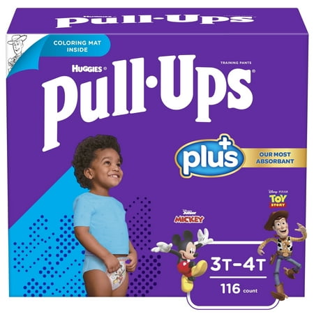 Pull-Ups Boys  Learning Designs Training Pants  3T-4T  116 Ct