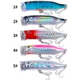 thumbnail image 4 of 1 Pce Leurres de Pêche Popper 7cm 10G Wobblers Appâts Artificiels Durs pour Surface Rouge, 4 of 9