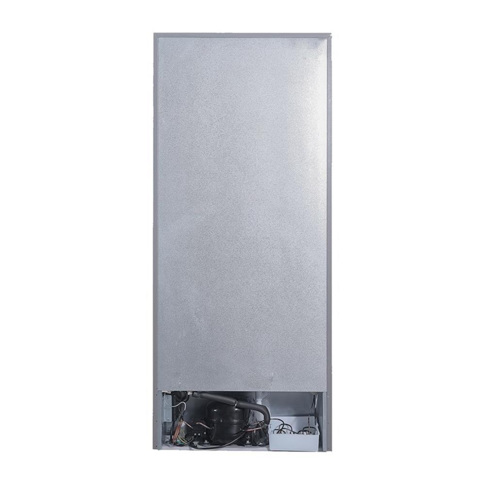 Pemberly Row 17 cu. ft Convertible Upright Freezer/Refrigerator in Stainless