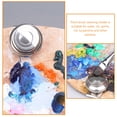 thumbnail image 1 of Nestingho 1Jgo Para Limpieza De Pinceles Con Doble Capa En Acero Inoxidable Color Plata, 1 of 8