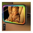 thumbnail image 5 of Baby Car Seat Mirror – Large Adjustable Backseat Safety Mirror (Color Border), 5 of 5