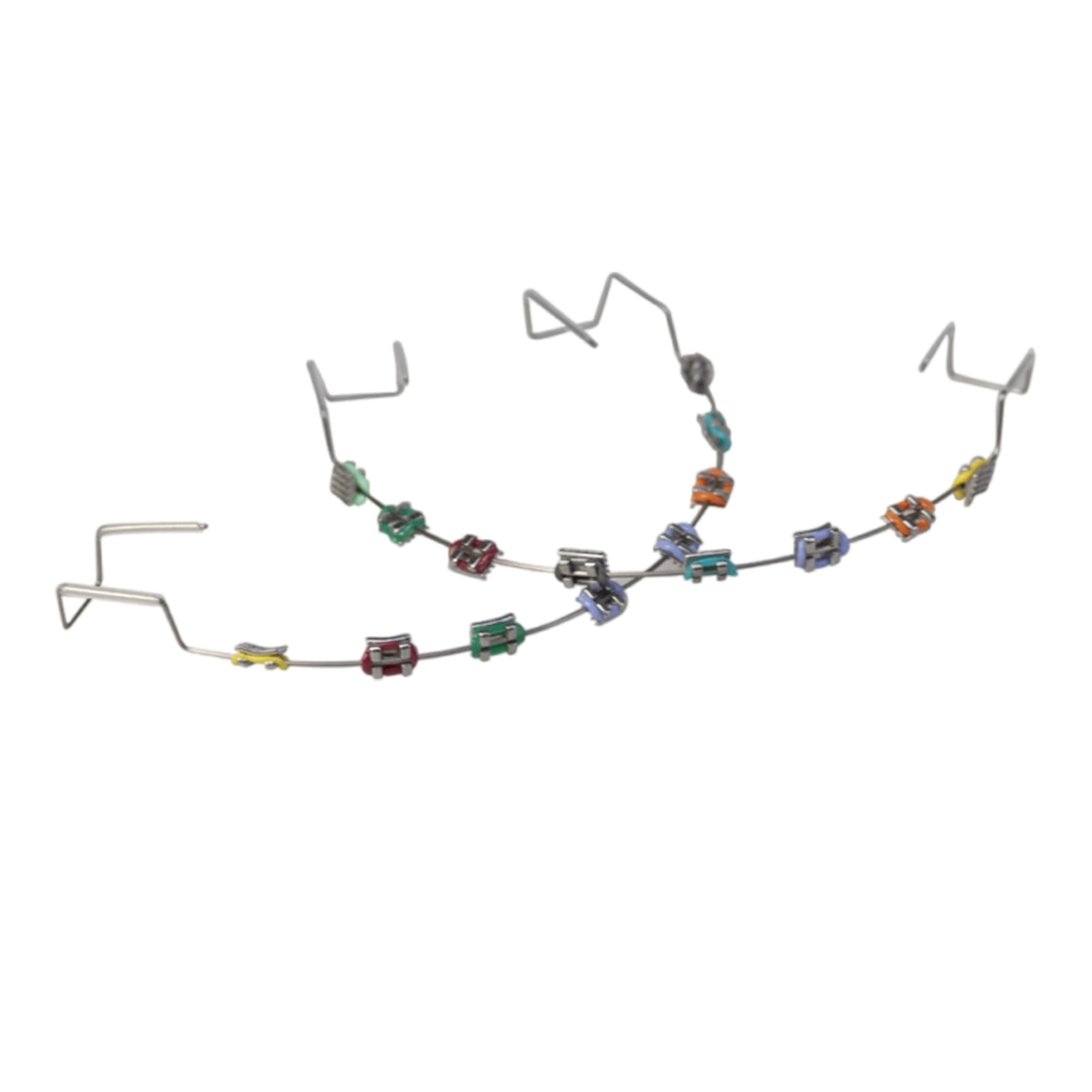 Fake Braces,Kids Fake Braces Lip Protector Colorful Braces Wire,Teeth Braces Wire Stylish Teeth Cosplay Braces for Dentists Kids