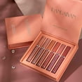 thumbnail image 6 of 6 Colors Long Lasting Velvet Lips Tint Liquid Lipsticks Waterproof Non-Stick B, 6 of 8