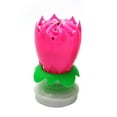 thumbnail image 2 of Toystoory Exquisita flor giratoria música Festival cumpleaños bendición pastel velas hogar DIY decoraciones Accesorios Kits para hacer velas Rosado Toystoory HA004966-02B, 2 of 6