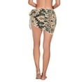 thumbnail image 3 of Mandala Pattern Retro Women Coverups Beach Cover Up Chiffon Swimsuit Bikini Wrap Short Skirt Beach Slit Tie Waist, 3 of 8