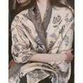 thumbnail image 5 of Poncho de cachemira sintética de punto de invierno para mujer, capas de talla grande, chal, cárdigans, suéter, abrigo, 5 of 5