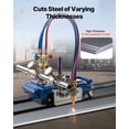 thumbnail image 4 of VEVOR Track Torch Burner 2"-30"/Min 0.2"-4" Straight Line Gas Cutting Machine, 4 of 9