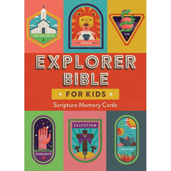 CSB Explorer Bible for Kids Scripture Memory Cards, (Hardcover)