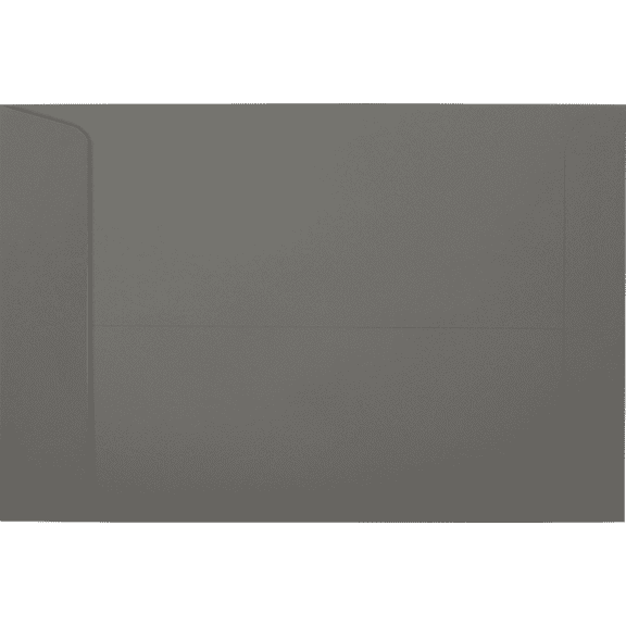 LUXPaper 6 x 9 Open End Envelopes, Smoke, 500/Pack