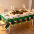 thumbnail image 6 of 2026 Christmas Home Party Decoration Santa Claus Aluminum Foil Tablecloth For Christmas Waterproof And Oilproof Xmas Table Cover Christmas Party Decorations Christmas Celebration Party, 6 of 6