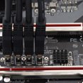 thumbnail image 1 of Tarjeta Vertical M.2 Mkey a 4 PCI-E Riser Card Tarjeta de expansión USB3.0 de alta velocidad para computadoras de escritorio, 1 of 8