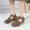 Brown, variant on AXXD Wedge Sandals for Women Sandals With Arch Support Summer Casual Comfortable Hollowed Out Sandals