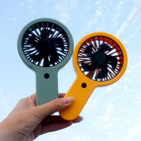 

Baiwo Portable Mini Cute Handheld USB Rechargeable 3 Wind Speed Summer Cooling Fan