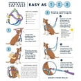 thumbnail image 7 of 2 Hounds Design Freedom No-Pull Dog Harness Training Package (5/8") XSmall, Black, 7 of 7
