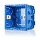 thumbnail image 1 of Moyic Cableado Caja trasera Caja de enchufes Organización PVC Artesanía multicolor Contenedor de alambre Resistencia al desgaste Suministros para el Accesorios para electrodomésticos Azul Moyic HA002040-02B, 1 of 6