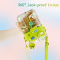 thumbnail image 4 of 4 Pcs Silicone Straw Tips Covers Reusable Straw Tips Lids Dust-Proof Straw Topper Lid for Cup Straws, 4 of 10