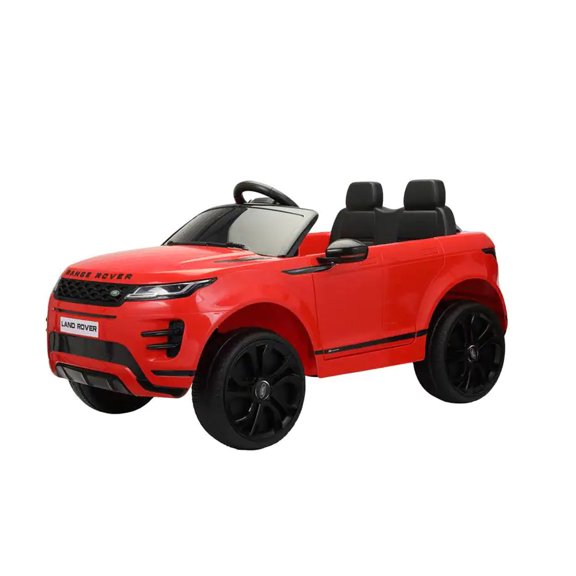 TOBBI 12V Kids Electric Licensed Land Rover Ride On Toy Car, Red