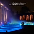 thumbnail image 5 of Areful Blue LED Lights, 16ft Rope Lights, Connectable and Flexible Blue Strip Lighting, High Brightness 3528 LEDs with Clear PVC Jacket, Waterproof Weatherproof for Indoor Outdoor Use, 5 of 7