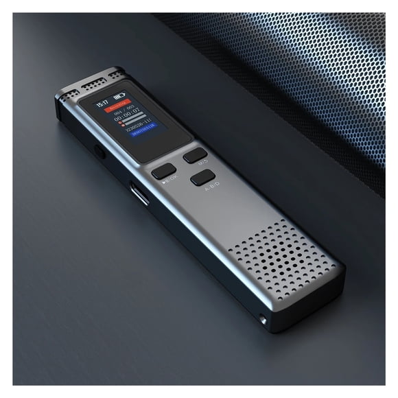 Digital Voice Recorder with Noise Reduction Voice Activation MP3 Music Player up to Recording