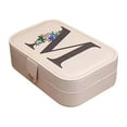 thumbnail image 2 of Xihbxyly Organizador de Pendientes, Elegante Joyero de Franela, Ganchos Multifuncionales para Collares, Compartimentos Ondulados para Anillos, Solución para Guardar Pulseras, Elegante Opción de Regal, 2 of 3