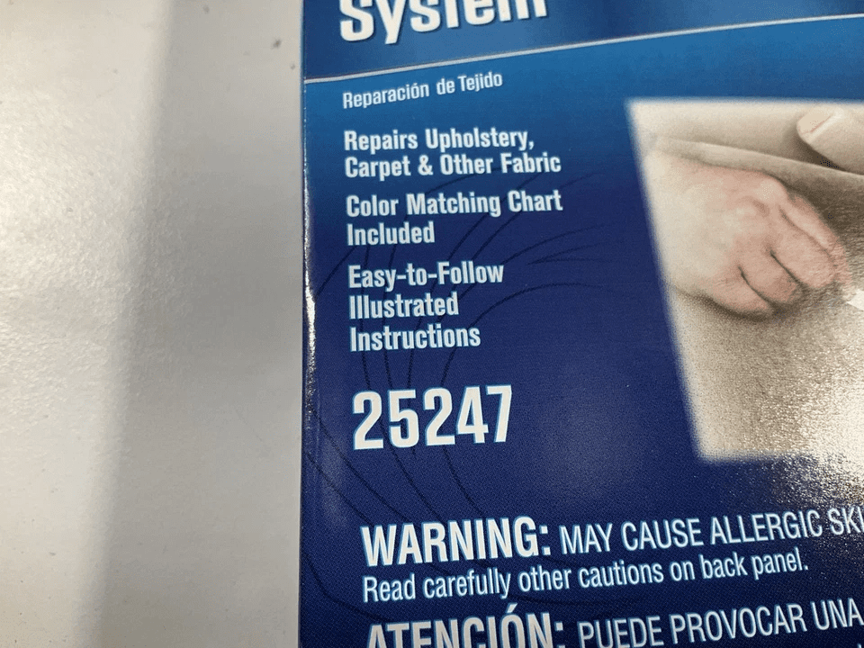 Permatex 25247 Fabric Repair Kit