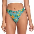 thumbnail image 1 of Fotbe Trucks And Excavators Tanga Sin Costuras para Mujer con Estampado – Panties Invisibles, Transpirables y Cómodos para Uso Diario-Small, 1 of 6