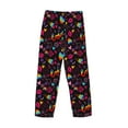 thumbnail image 3 of Lsque Lgbt Rainbow For Pride Print Men's Pajama Pants, Lounge Pant - Comfortable Home Wear,Elastic Waistband, Stylish Design-Large, 3 of 9