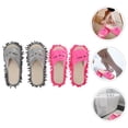 thumbnail image 5 of HONMEET 2 Pairs Reusable Washable Mop Slippers for Effortless Home Floor Cleaning and Dust Removal, Practical and Convenient, 5 of 7