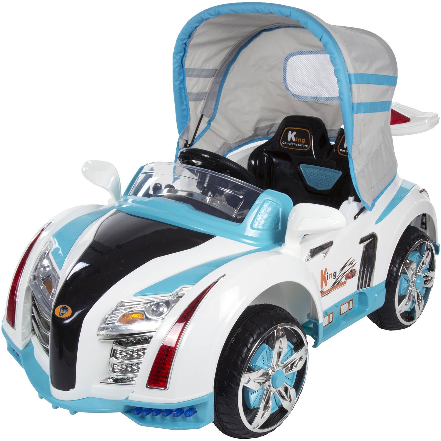 Rockin' Rollers Pre-Assembled Battery Operated Car with Canopy