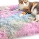 thumbnail image 5 of Cama para Gato, colorida, plegable, doble uso, cálida jaula para perros de felpa, almohadilla para Chihuahua, Pug, Bichon, patatas fritas, gatos y perros, 5 of 8