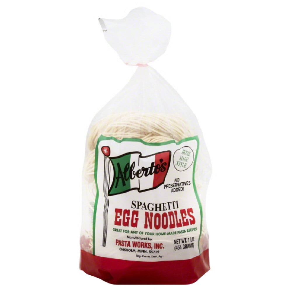 Albertos Home Made Style Wide Egg Noodles, 16 Oz (Pack of 6) Walmart
