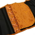 thumbnail image 4 of Womens Underbust Corset Plus Size Gothic Corset Cincher Medieval Corsets for Women Jacquard Vintage Waist Corset Top Gold Size L, 4 of 6