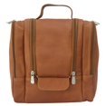 thumbnail image 2 of Piel Leather Hanging Travel Toiletry Kit Saddle One Size, 2 of 4