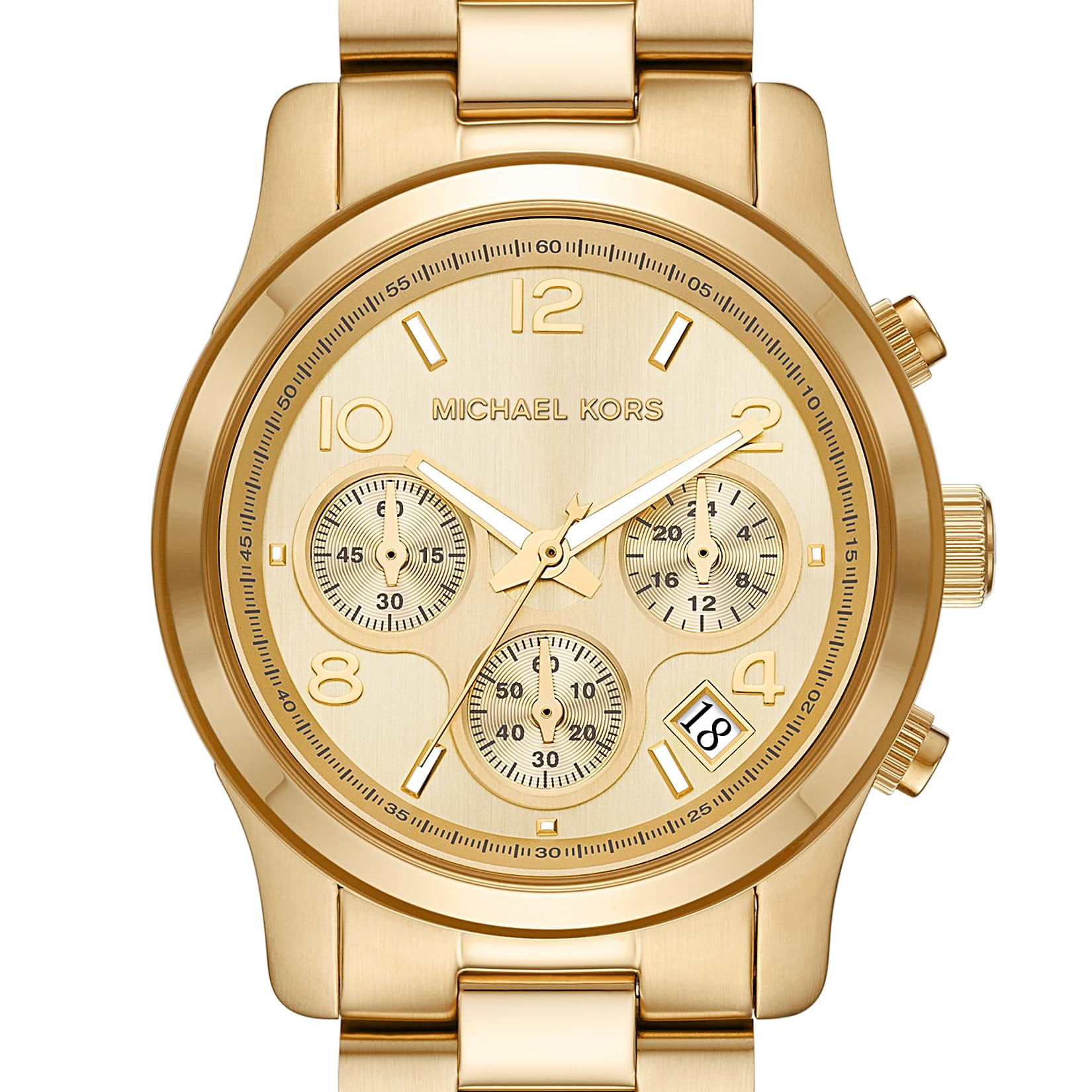 Michael Kors Women's Runway Gold Dial Watch - MK7323