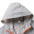 thumbnail image 4 of Rggeeun Mens Jacket Men's Lightweight Hooded Casual Jacket Water Slim Fit Zip Up Outdoor Spring Fall Windbreaker For Daily Wear Outwear Fashion, 4 of 6