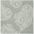 thumbnail image 5 of SAFAVIEH Bella Laurel Geometric Area Rug, Grey/Ivory, 8' x 10', 5 of 9
