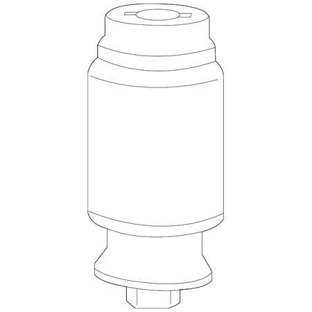 Genuine OE Mercedes-Benz Air Spring - 166-320-03-25