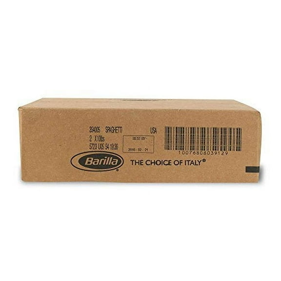 Barilla Spaghetti Pasta, 160 oz - Case of 2