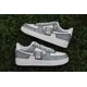 thumbnail image 2 of kaWs Ni&ke Custom Air Force 1's (gray/white), 2 of 4