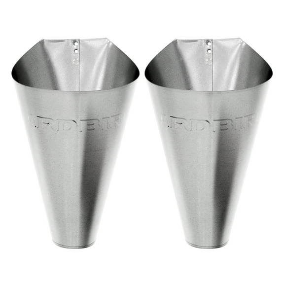 Yardbird Large Poultry Restraining Cone, 2 Pack, Galvanized Steel, Model: 43649