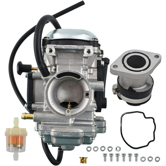 ALL-CARB Carburetor Carb with Intake Boot Joint Replacement for Yamaha YFM250 Bear Tracker 250 1999 2000 2001 2002 2003 2004