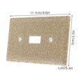 thumbnail image 2 of TEHAUX 2Ud Cubiertas De Doradas Con Para Ocultar Imperfecciones En Pared, 2 of 6