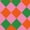 A6-Pink Argyle Print, variant on SHOWMALL Nightgowns for Women Plus Size, Argyle Print 3/4 Sleeve Henley Sleep Dress with Pocket, Soft Stretch House Dress for Sleeping & Lounging, Pink Argyle Print