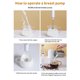 thumbnail image 4 of Leche eléctrica FROTHOTE BATHISH HUEBLE BATEADOR RECARGABLE AJUSTE AJUSTABLE DE AJUSTE DE CHOCOLATE FOAMER HOGO BLENDER MEZCLER BLACK Vogacara HA059467-01B, 4 of 7