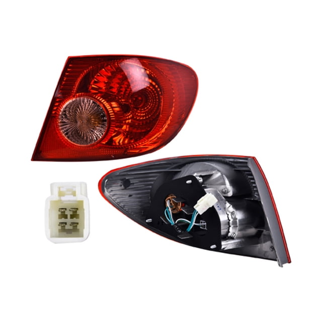 Calavera DEPO Corolla 2005 A 2008 Lado Derecho Exterior