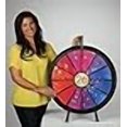 thumbnail image 3 of Tabletop Prize Wheel 12 Slots – Spin The Wheel Game for Carnivals, Trade Shows – Sturdy ABS Plastic and Collapsible Steel Frame (26 Inch Diameter), 3 of 3
