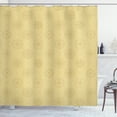 thumbnail image 1 of Ambesonne Compass Shower Curtain, Nautical Travel Adventure, 69"Wx84"L, Pale Camel Camel, 1 of 3