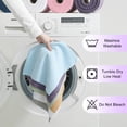 thumbnail image 6 of Jessy Home 80 Pack Textured Microfiber Clean Cloth Roll,Tear Away 12"x12" Reusable Paper Towel Lint Free Rags & Durable Dish Cloth, Ultra Absorbent Shop Towels for Kitchen,Car,Window, 6 of 7